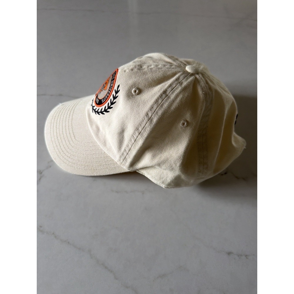 Oklahoma State University OSU Cowboys Ladies Cream Embroidered Dad Hat Cap Cute! - Picture 3 of 5